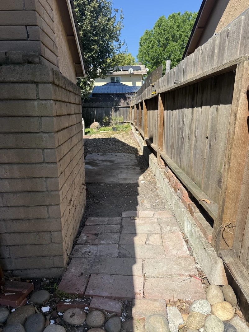 Clean porch after junk removal by ScanJunk in Stockton